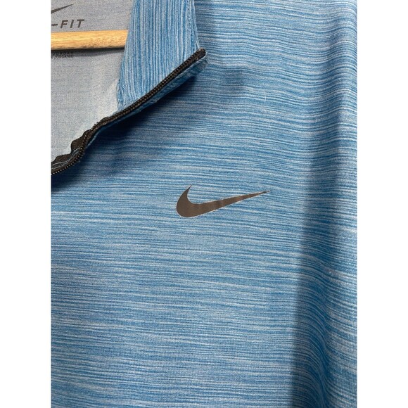 Nike Dri-Fit Long Sleeve Lightweight Quarter Zip Pullover Mens Size Large - Picture 2 of 4